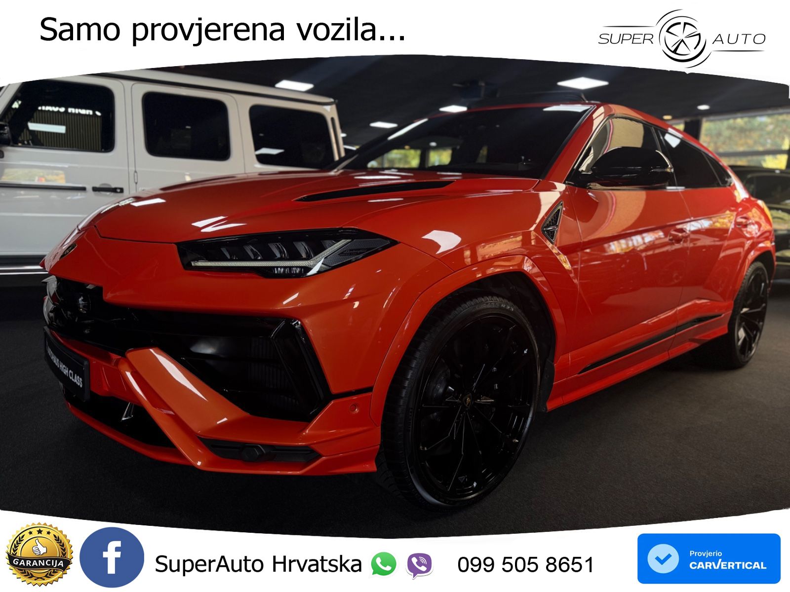 Lamborghini Urus S 4.0 V8 (666 KS) 4WD Automatic LED+GR SJED+ACC