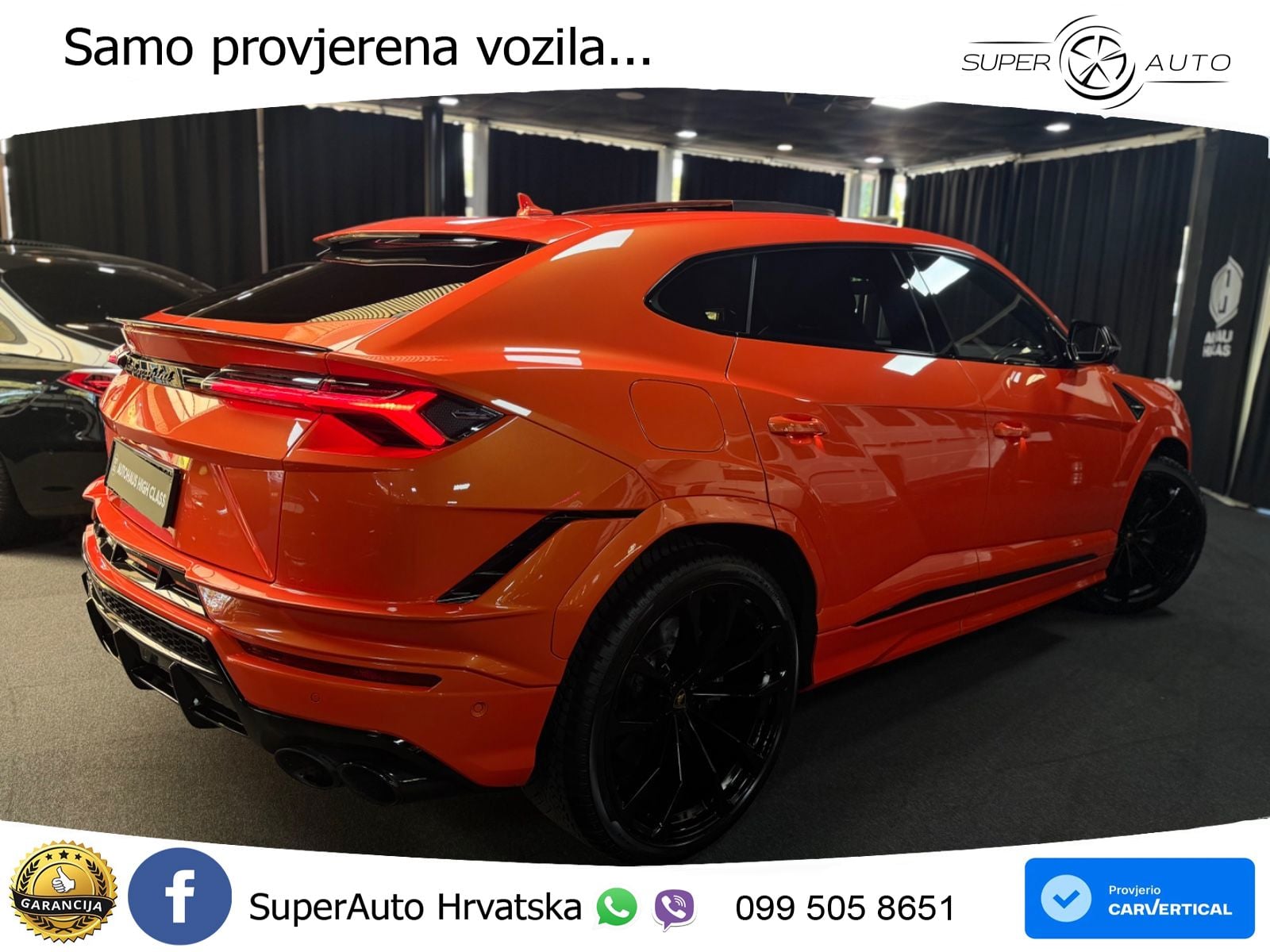 Lamborghini Urus S 4.0 V8 (666 KS) 4WD Automatic LED+GR SJED+ACC