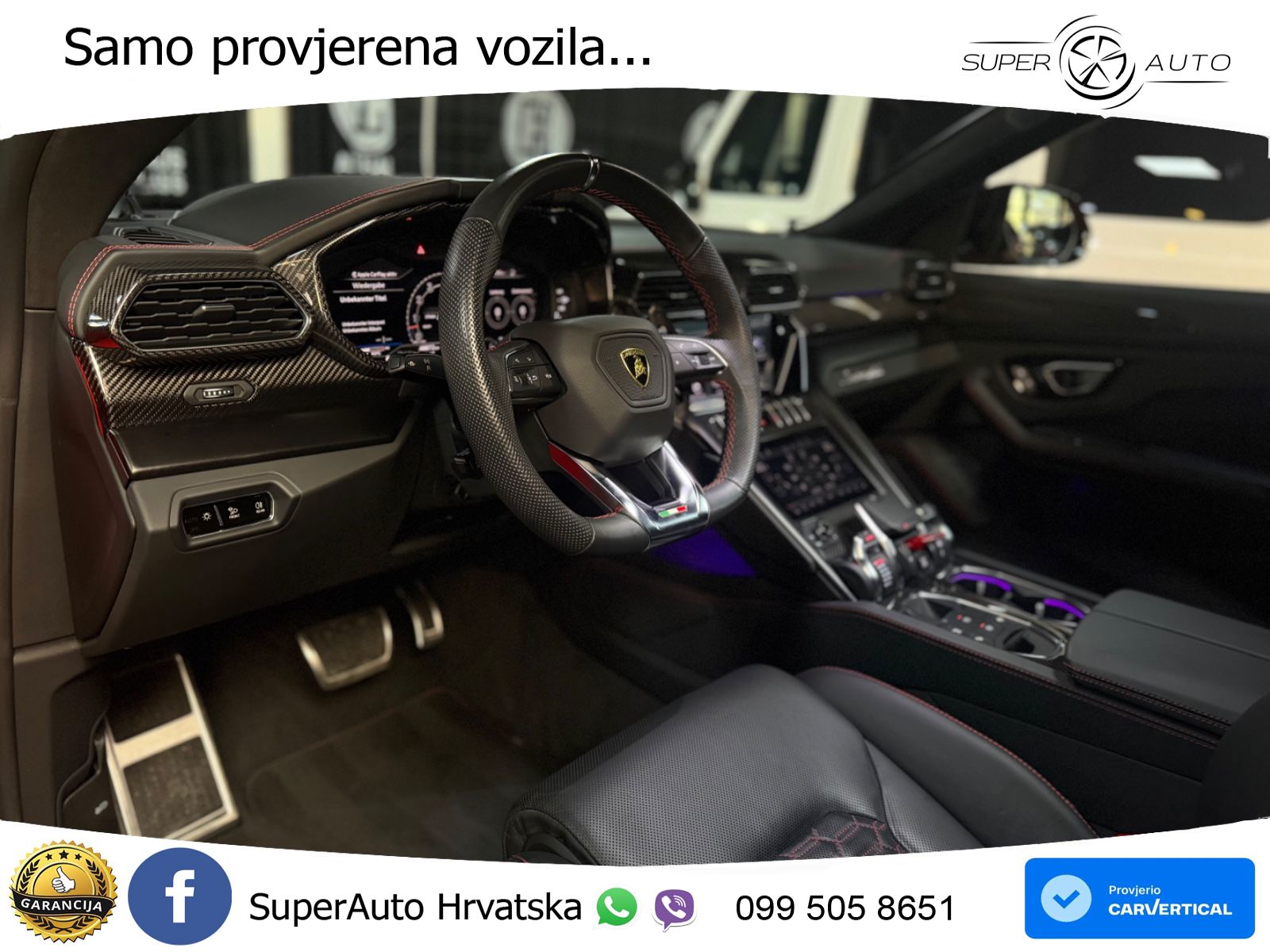 Lamborghini Urus S 4.0 V8 (666 KS) 4WD Automatic LED+GR SJED+ACC