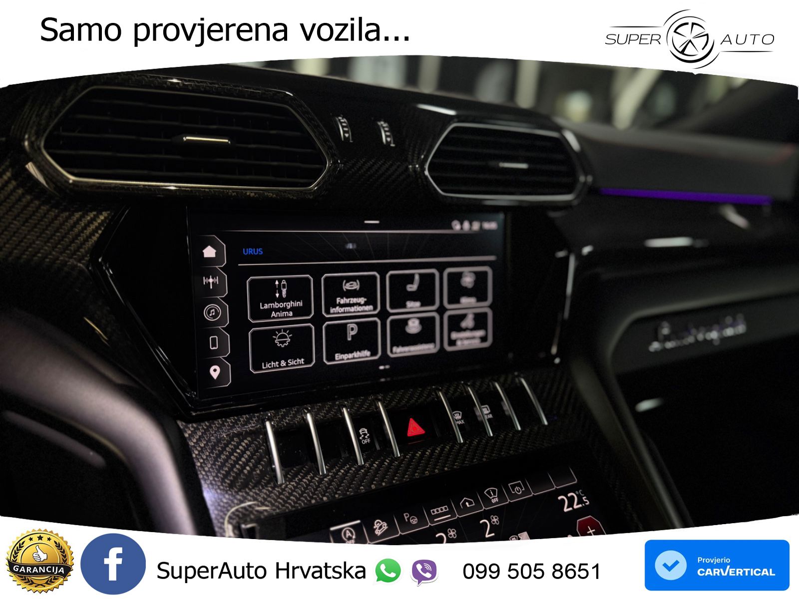 Lamborghini Urus S 4.0 V8 (666 KS) 4WD Automatic LED+GR SJED+ACC