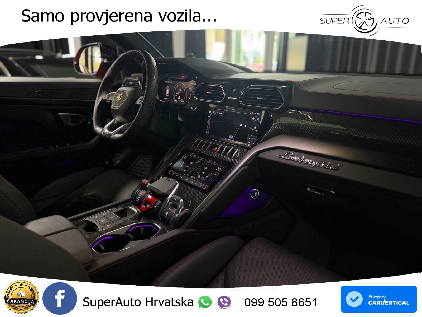 Lamborghini Urus S 4.0 V8 (666 KS) 4WD Automatic LED+GR SJED+ACC