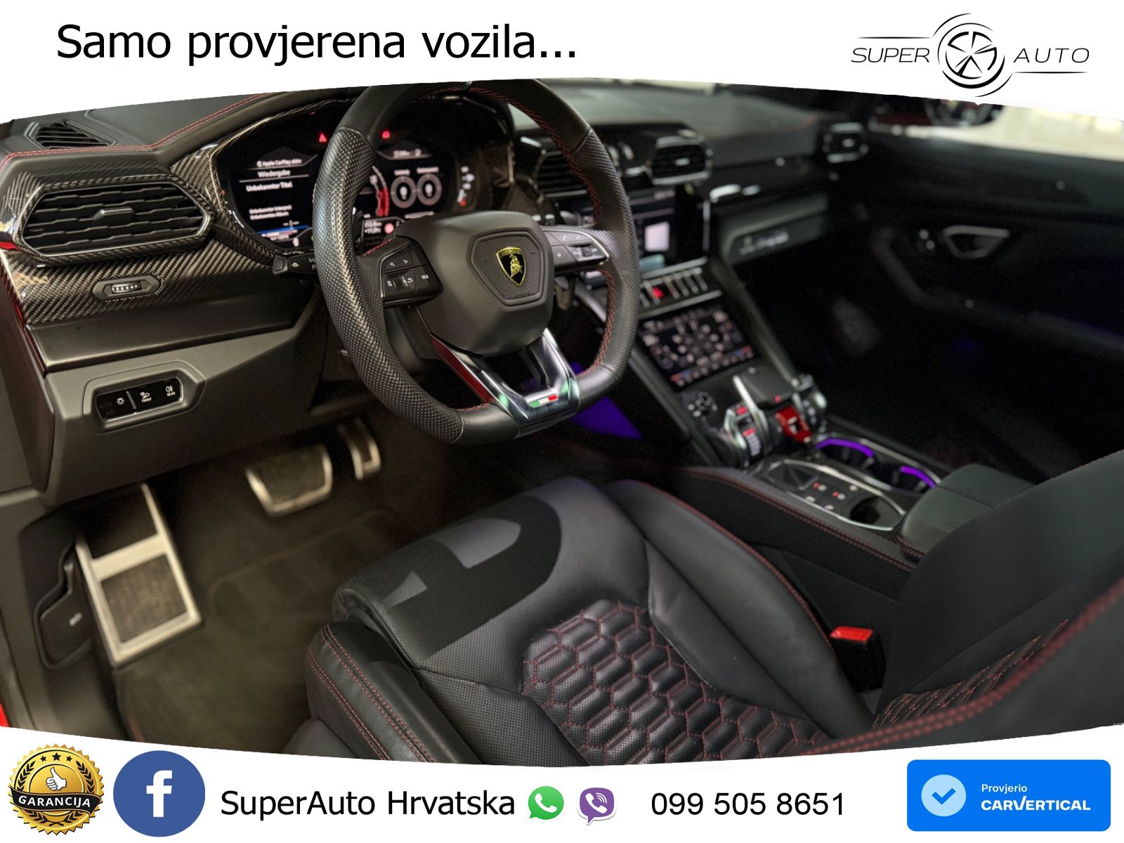 Lamborghini Urus S 4.0 V8 (666 KS) 4WD Automatic LED+GR SJED+ACC