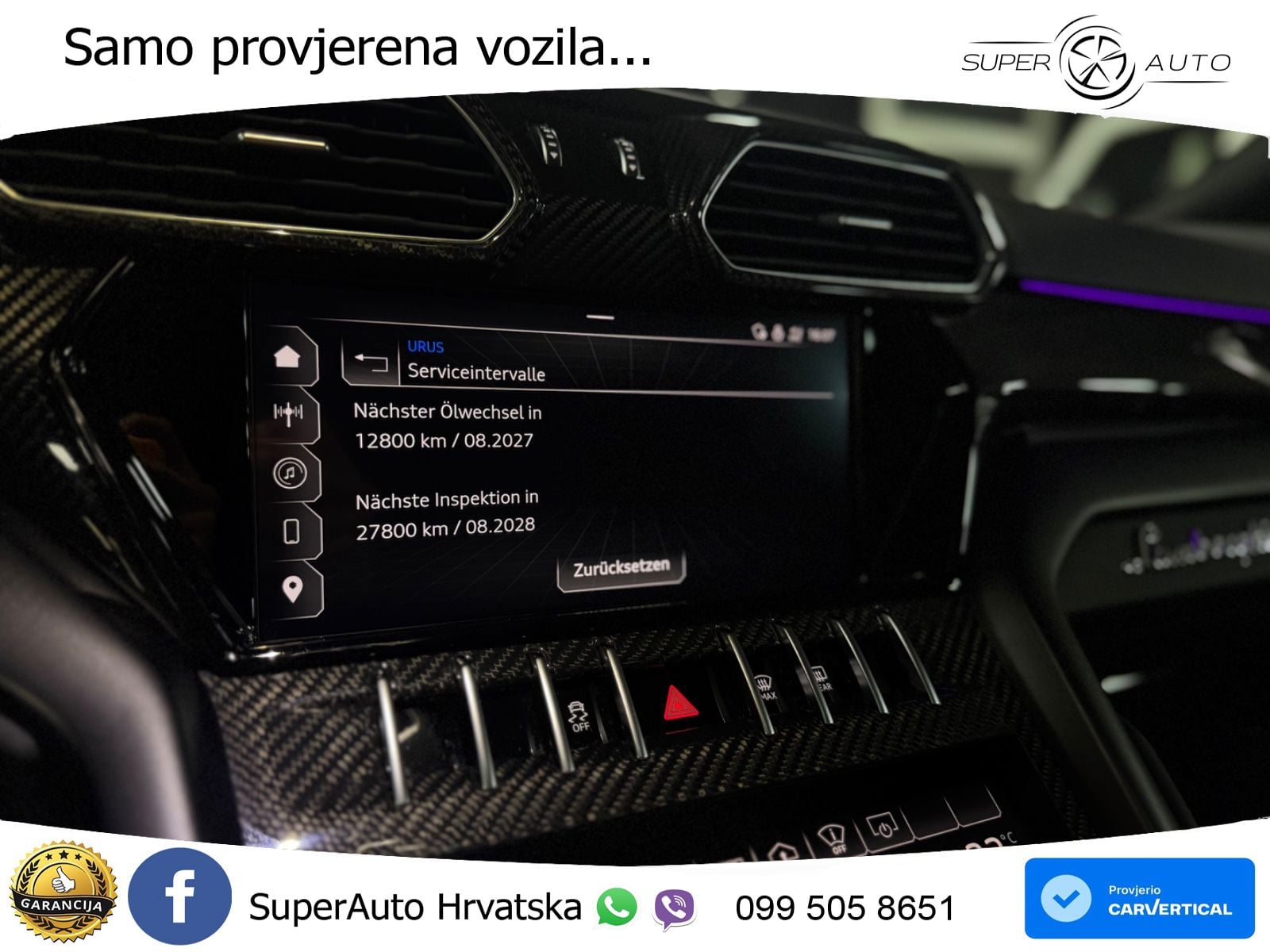 Lamborghini Urus S 4.0 V8 (666 KS) 4WD Automatic LED+GR SJED+ACC