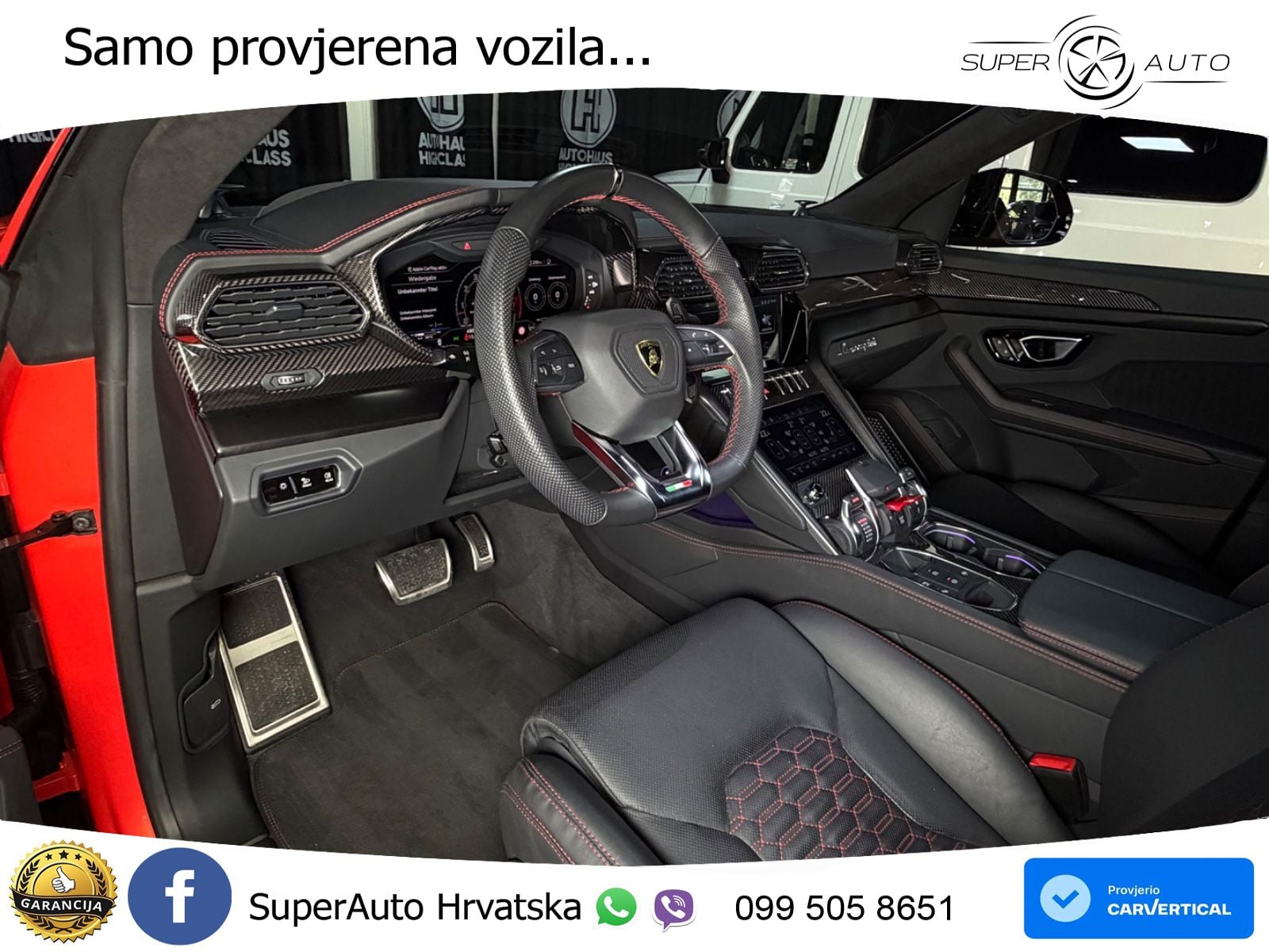 Lamborghini Urus S 4.0 V8 (666 KS) 4WD Automatic LED+GR SJED+ACC