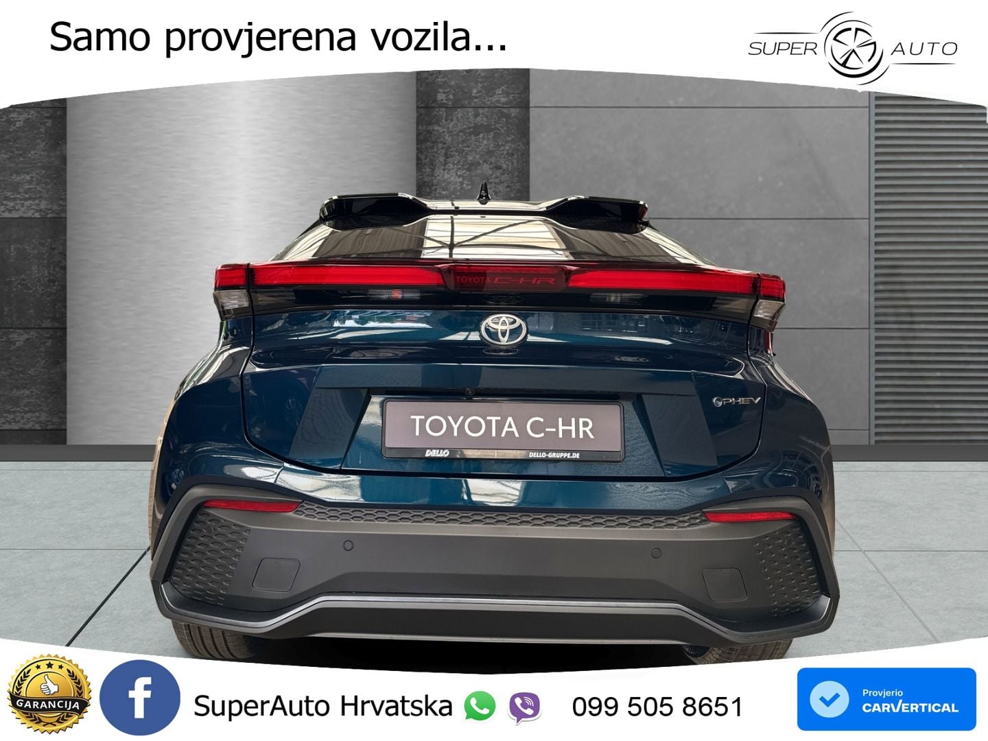 Toyota C-HR 2.0 (223 KS) PHEV e-CVT Teamplayer LED+GR SJED+ACC
