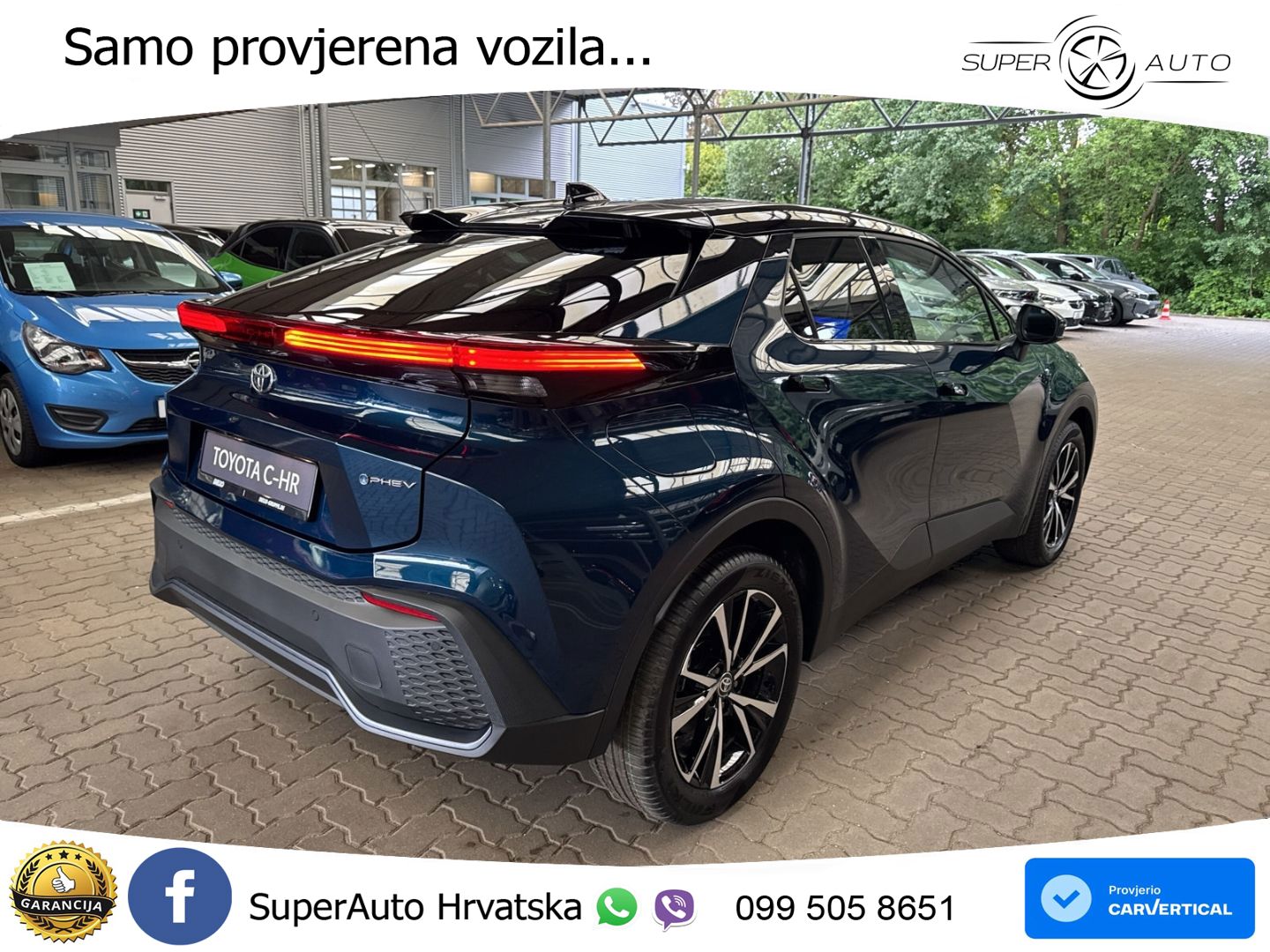 Toyota C-HR 2.0 (223 KS) PHEV e-CVT Teamplayer LED+GR SJED+ACC