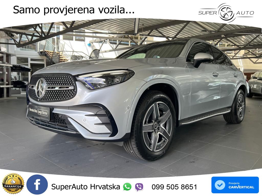 Mercedes GLC Coupe 450d (367 KS) 4MATIC 9G-TRONIC AMG ACC+HEAD+4xGR SJED+360+PANO