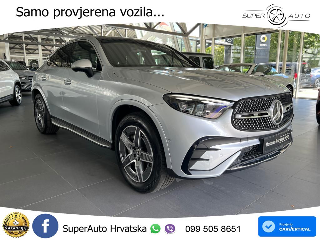 Mercedes GLC Coupe 450d (367 KS) 4MATIC 9G-TRONIC AMG ACC+HEAD+4xGR SJED+360+PANO