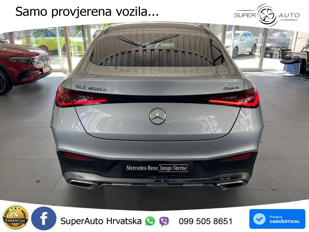 Mercedes GLC Coupe 450d (367 KS) 4MATIC 9G-TRONIC AMG ACC+HEAD+4xGR SJED+360+PANO