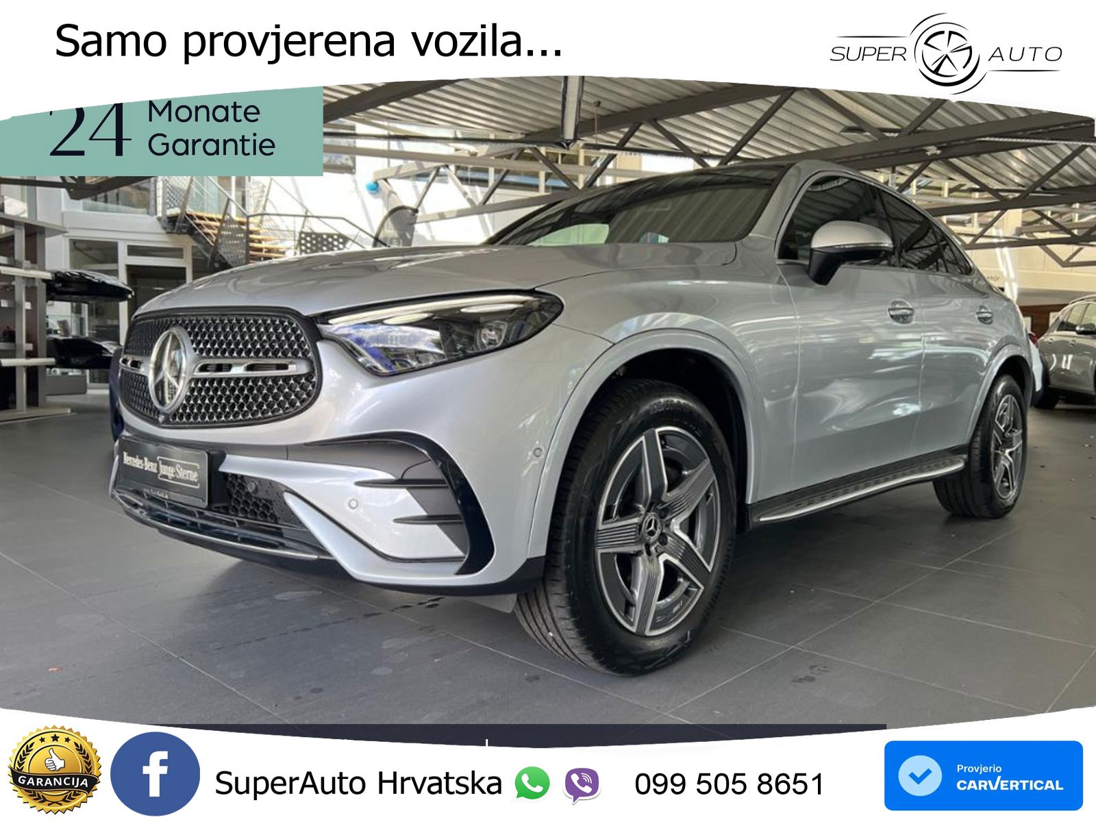 Mercedes GLC Coupe 450d (367 KS) 4MATIC 9G-TRONIC AMG ACC+HEAD+4xGR SJED+360+PANO