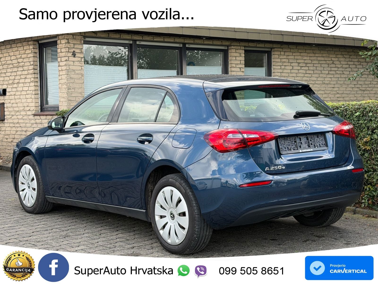Mercedes-Benz A 250e 8G-DCT