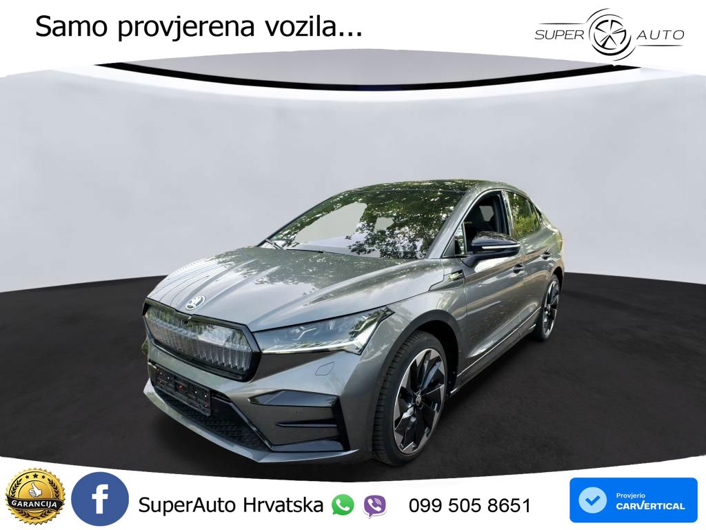 Škoda Enyaq iV RS 82 kWh (299 KS) AWD MATRIX+GR SJED+KAM