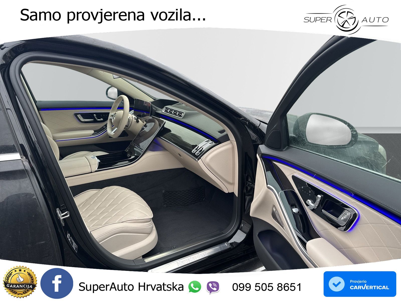 Mercedes S 450d (367 KS) EQ Boost 4MATIC 9G-TRONIC AMG LED+GR SJED+ACC