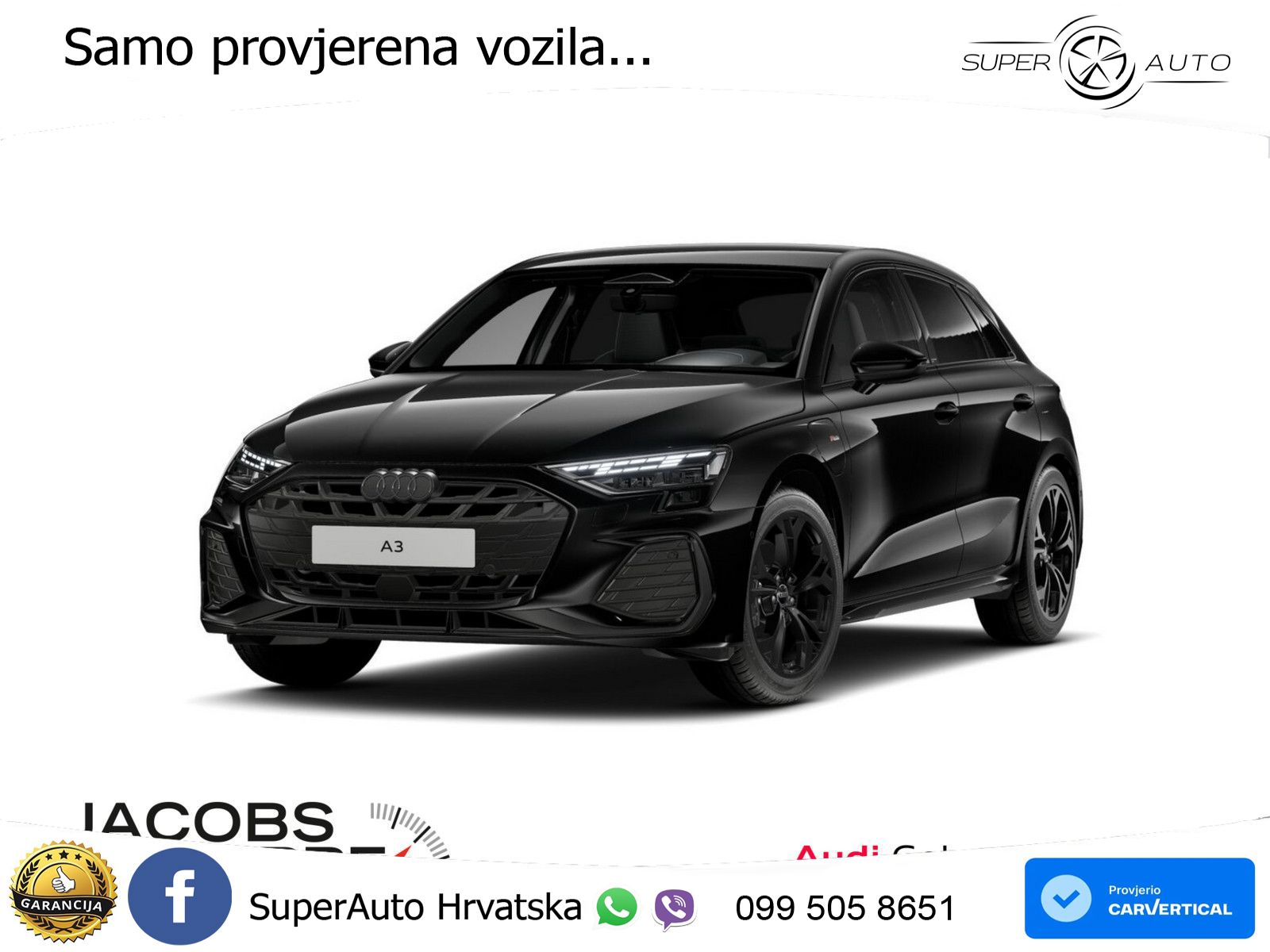 Audi A3 Sportback 40 TFSI e (204 KS) Plug-in Hybrid S tronic S line LED+GR SJED+ACC