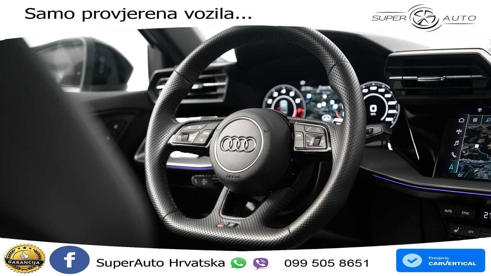Audi RS3 Sedan 2.5 TFSI (400 KS) quattro S tronic LED+GR SJED+ACC