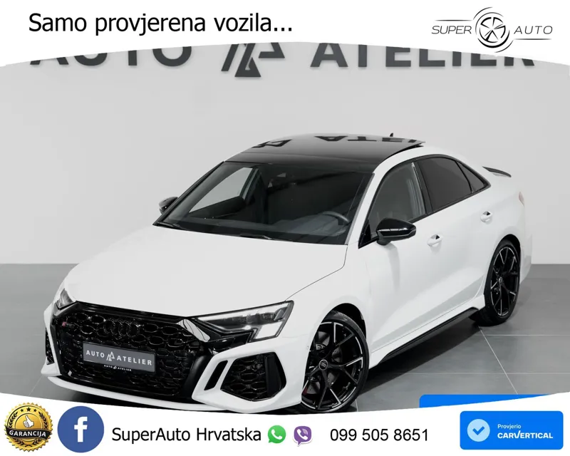 Audi RS3 Sedan 2.5 TFSI (400 KS) quattro S tronic LED+GR SJED+ACC
