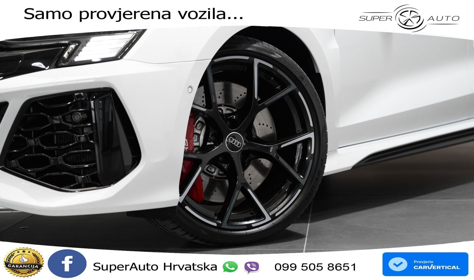Audi RS3 Sedan 2.5 TFSI (400 KS) quattro S tronic LED+GR SJED+ACC