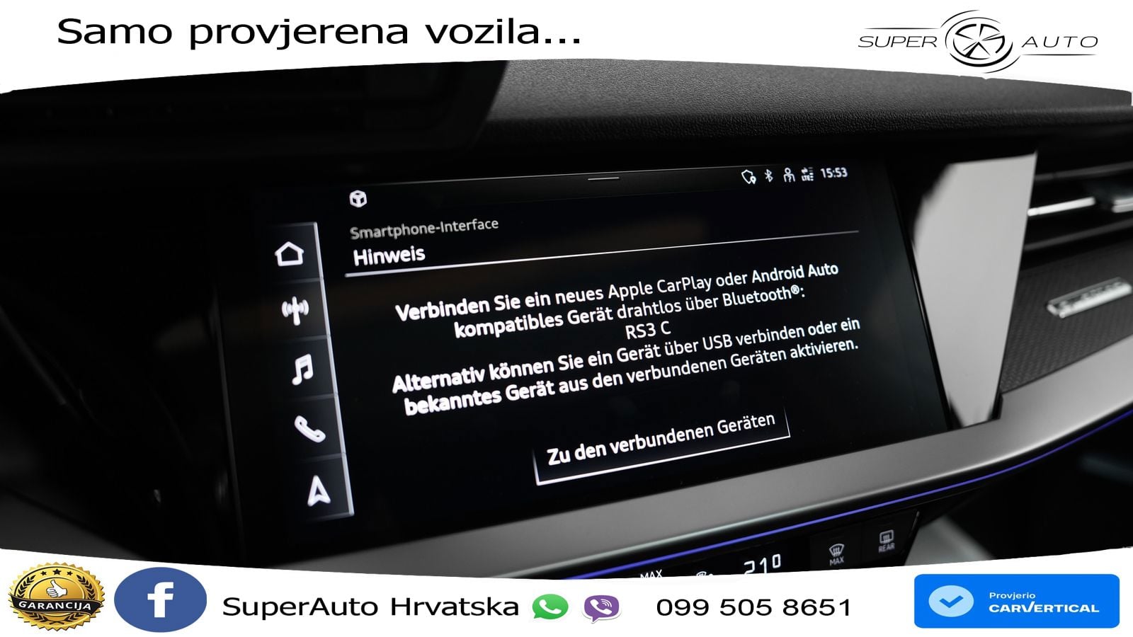 Audi RS3 Sedan 2.5 TFSI (400 KS) quattro S tronic LED+GR SJED+ACC