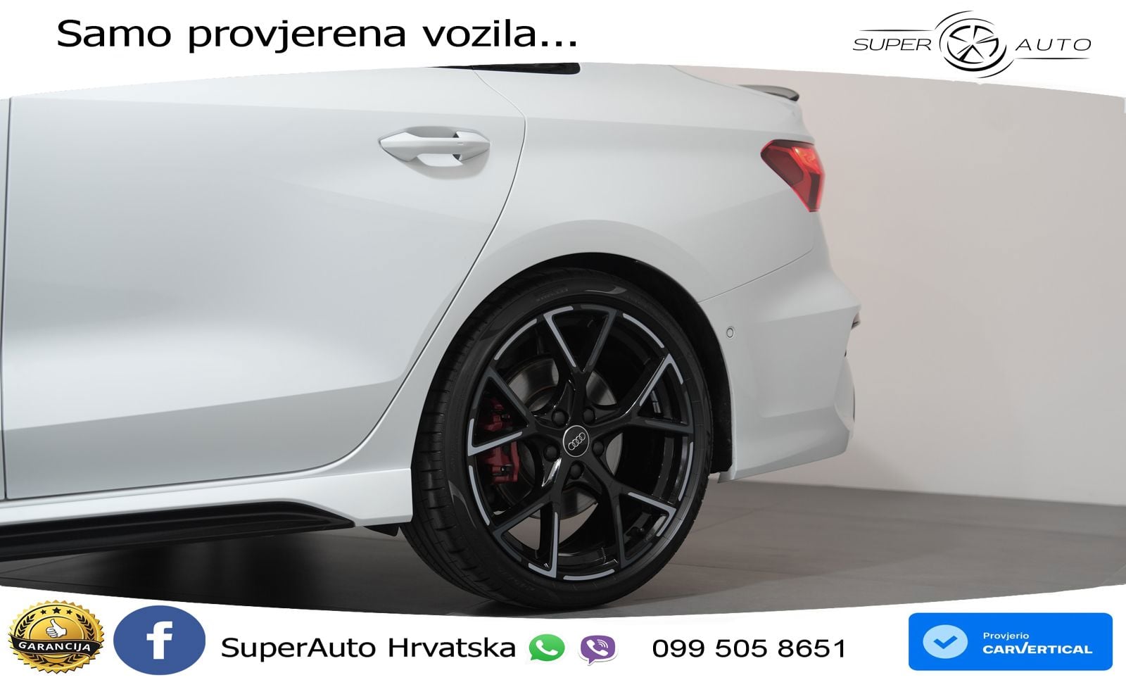 Audi RS3 Sedan 2.5 TFSI (400 KS) quattro S tronic LED+GR SJED+ACC