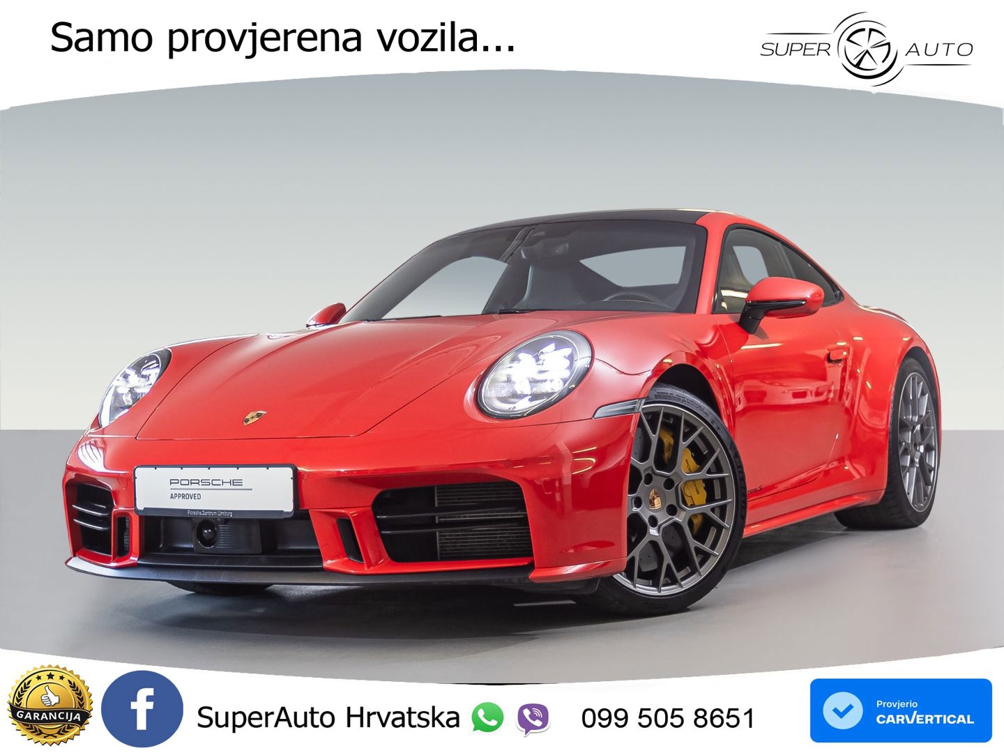 Porsche 911 Carrera GTS 3.0 (480 KS) PDK MATRIX+GR SJED+KAM