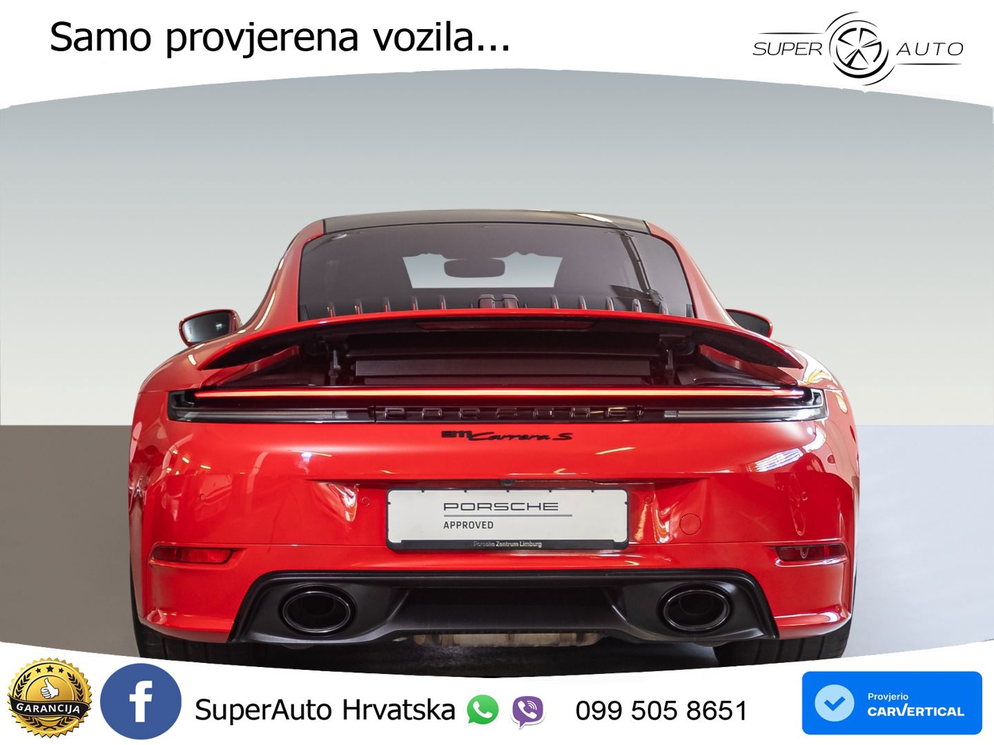 Porsche 911 Carrera GTS 3.0 (480 KS) PDK MATRIX+GR SJED+KAM