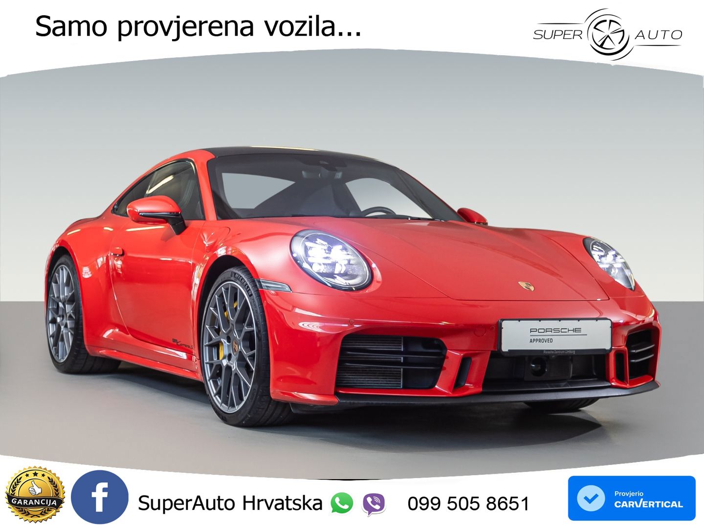 Porsche 911 Carrera GTS 3.0 (480 KS) PDK MATRIX+GR SJED+KAM