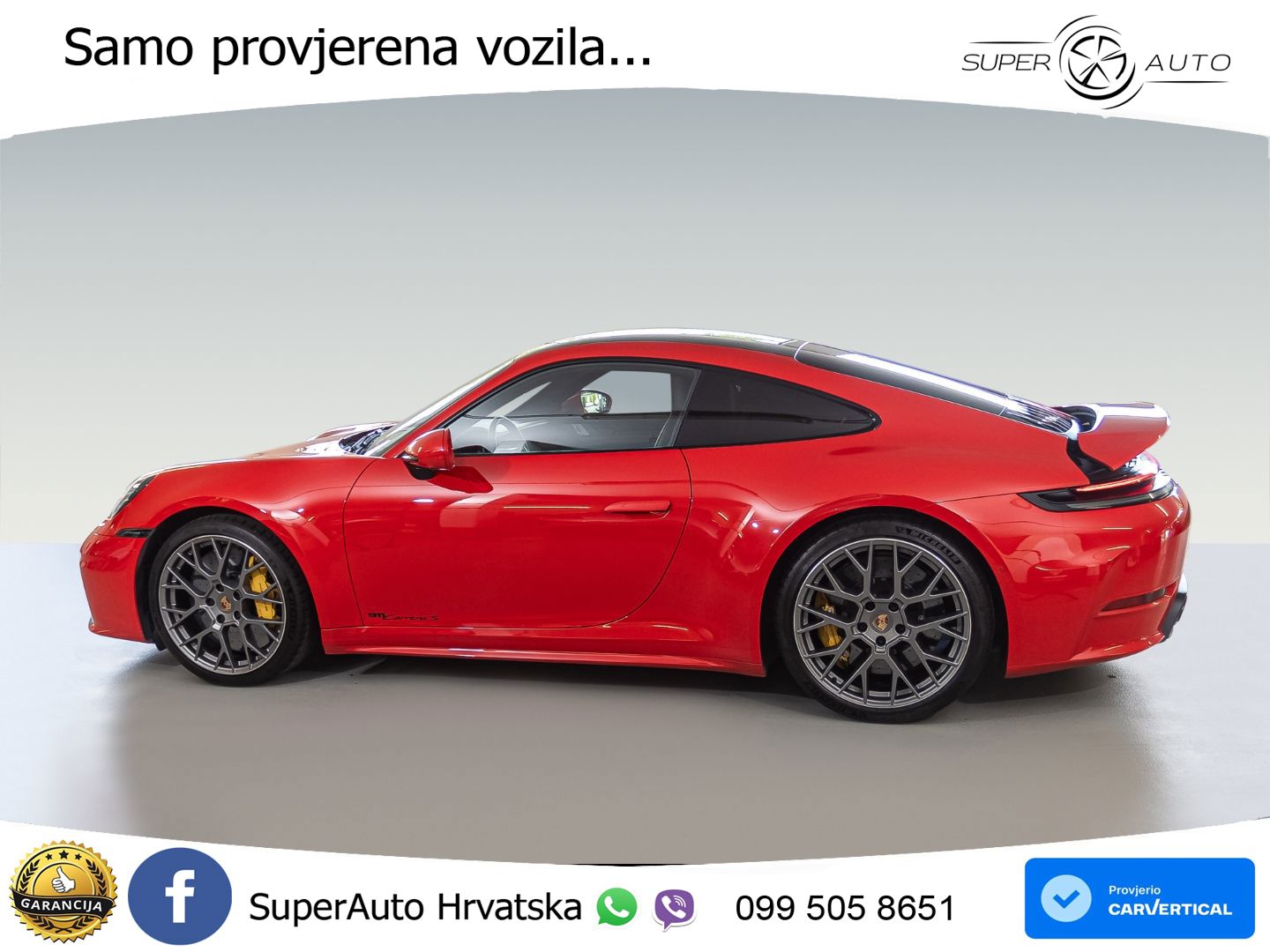 Porsche 911 Carrera GTS 3.0 (480 KS) PDK MATRIX+GR SJED+KAM