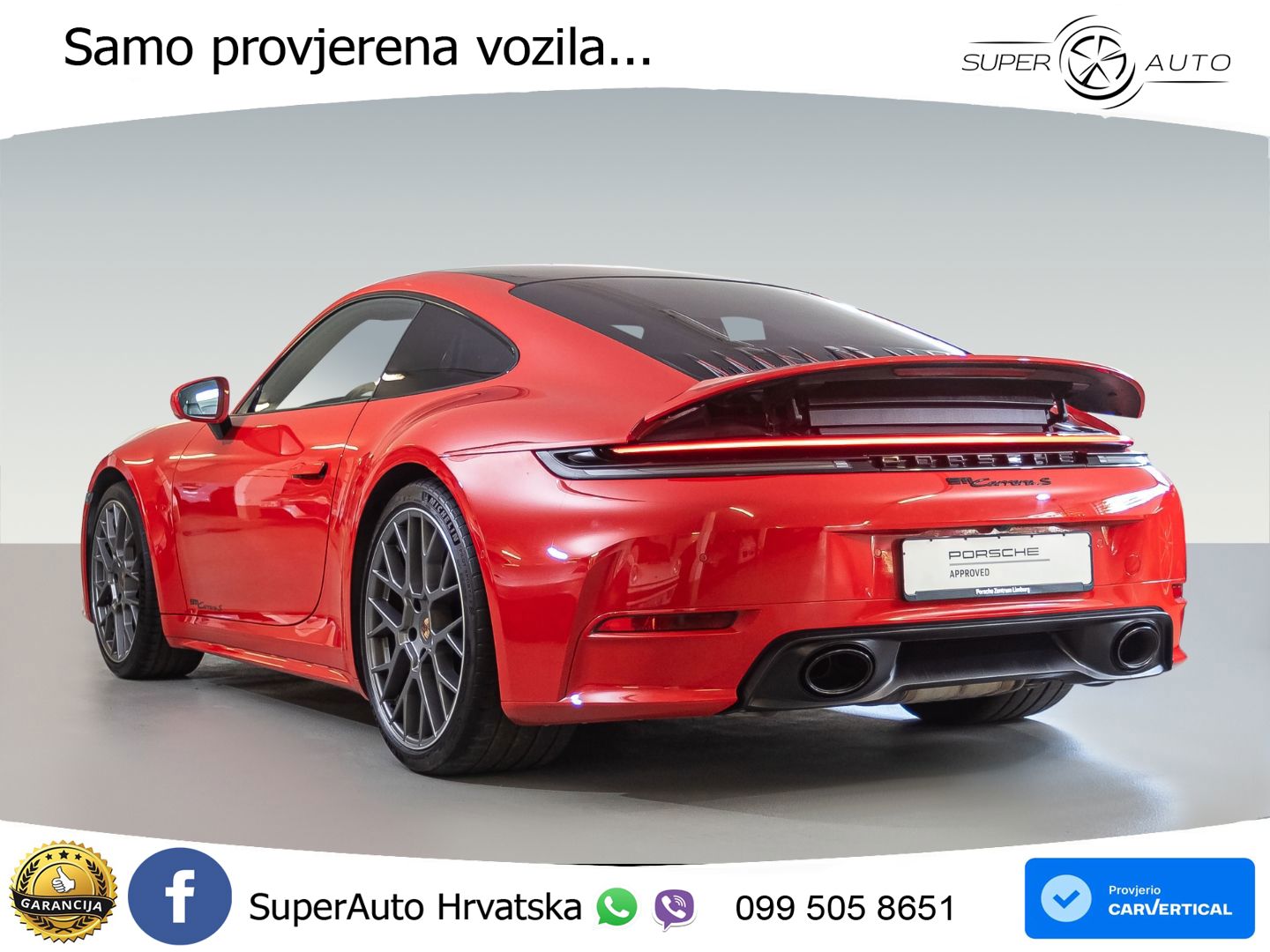 Porsche 911 Carrera GTS 3.0 (480 KS) PDK MATRIX+GR SJED+KAM