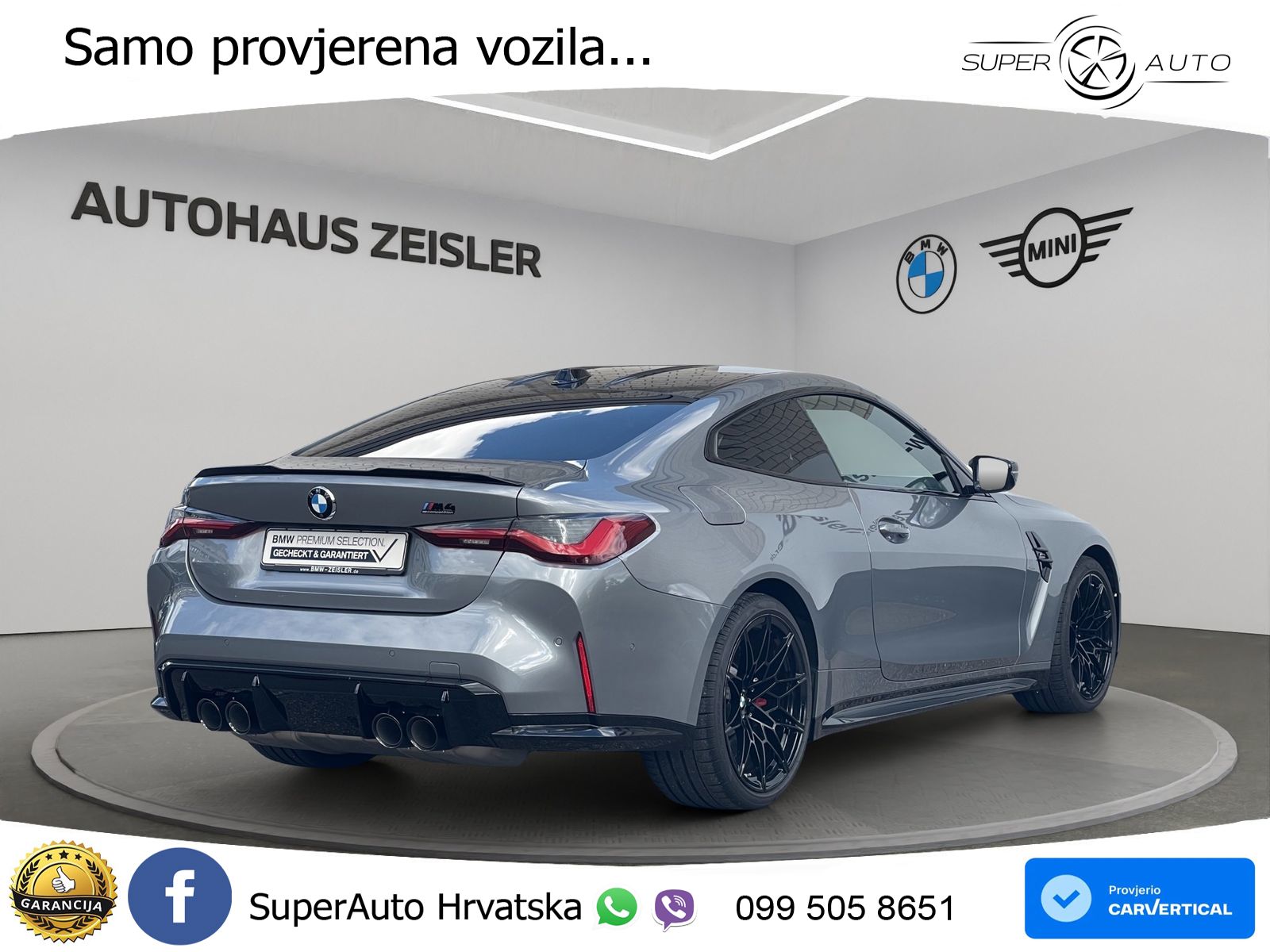 BMW M4 Convertible Competition 3.0 (510 KS) xDrive Steptronic LED+GR SJED+ACC