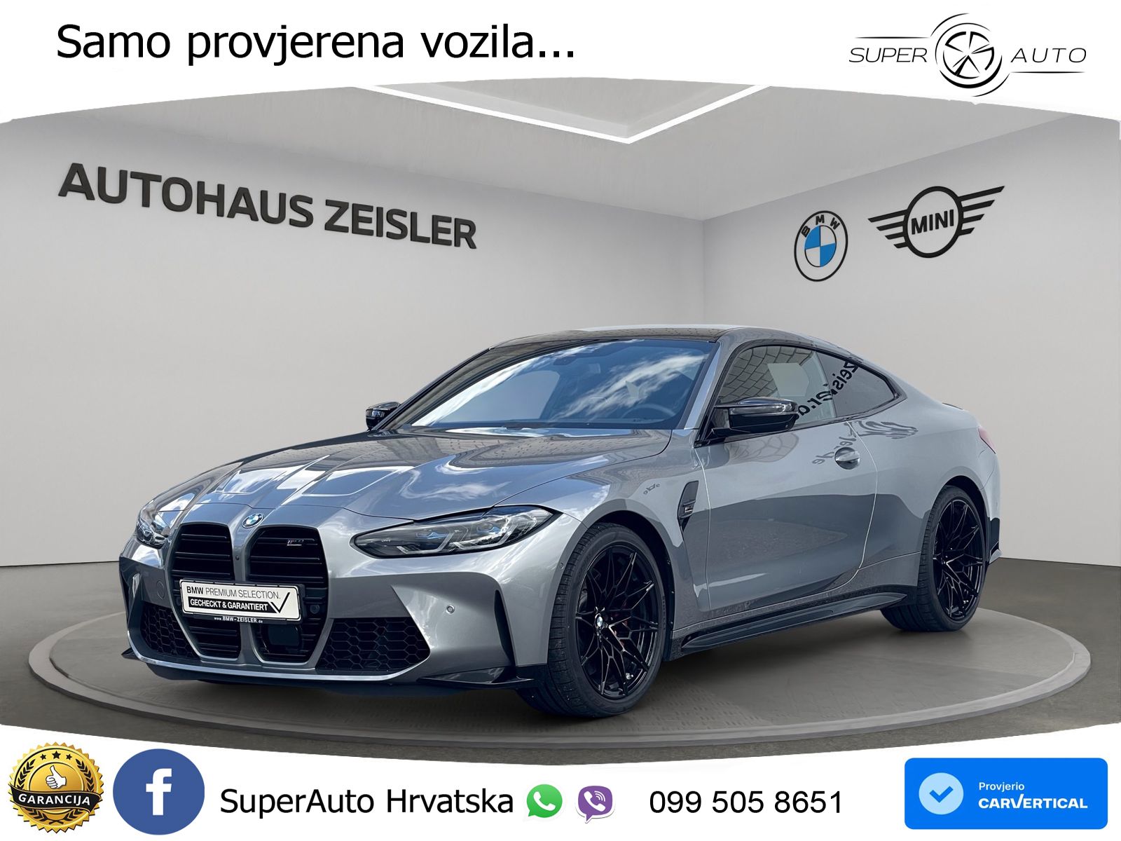 BMW M4 Convertible Competition 3.0 (510 KS) xDrive Steptronic LED+GR SJED+ACC