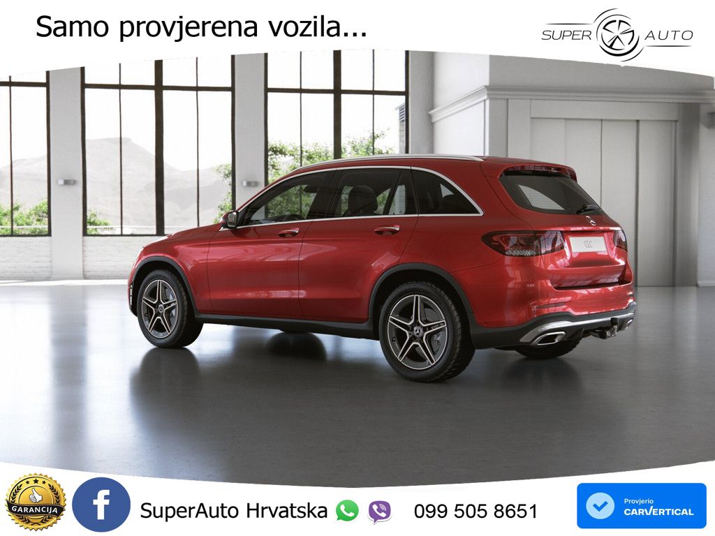 Mercedes GLC 220d (194 KS) 4MATIC G-TRONIC AMG LED+GR SJED+ACC