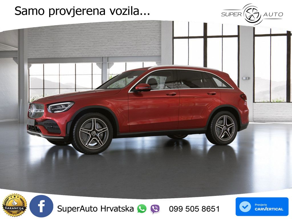 Mercedes GLC 220d (194 KS) 4MATIC G-TRONIC AMG LED+GR SJED+ACC