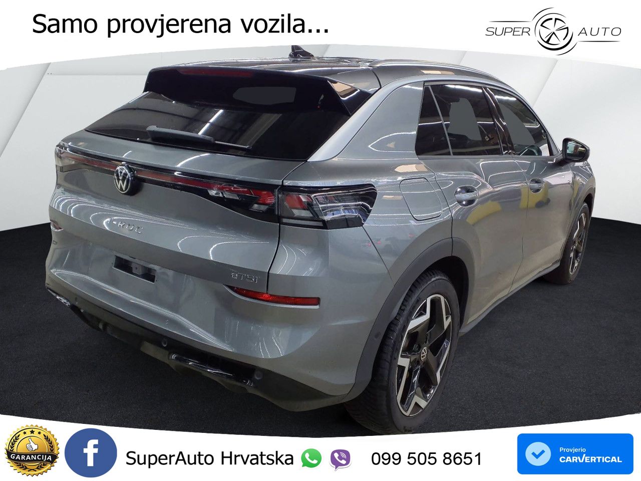 Volkswagen T-Roc 1.5 eTSI (150 KS)  DSG R-Line MATRIX+GR SJED+KAM