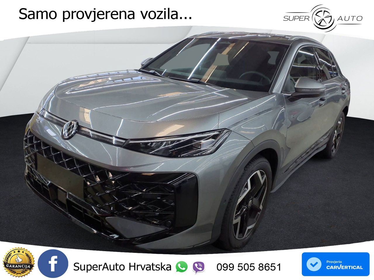 Volkswagen T-Roc 1.5 eTSI (150 KS)  DSG R-Line MATRIX+GR SJED+KAM