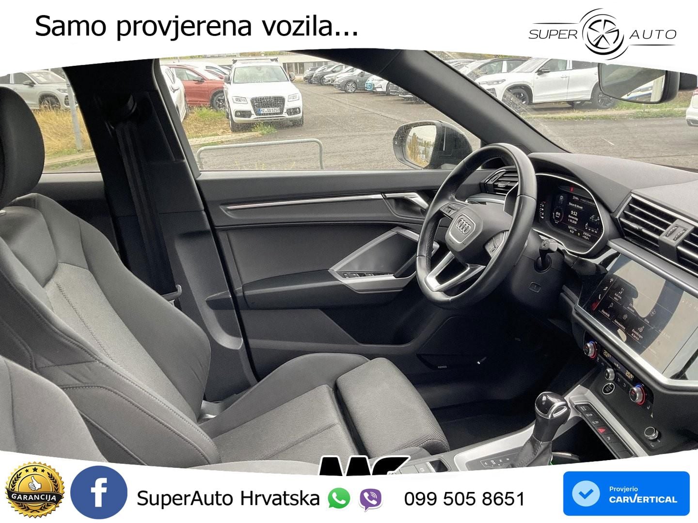 Audi Q3 Sportback 40 TFSI (190 KS) quattro S tronic LED+GR SJED+ACC