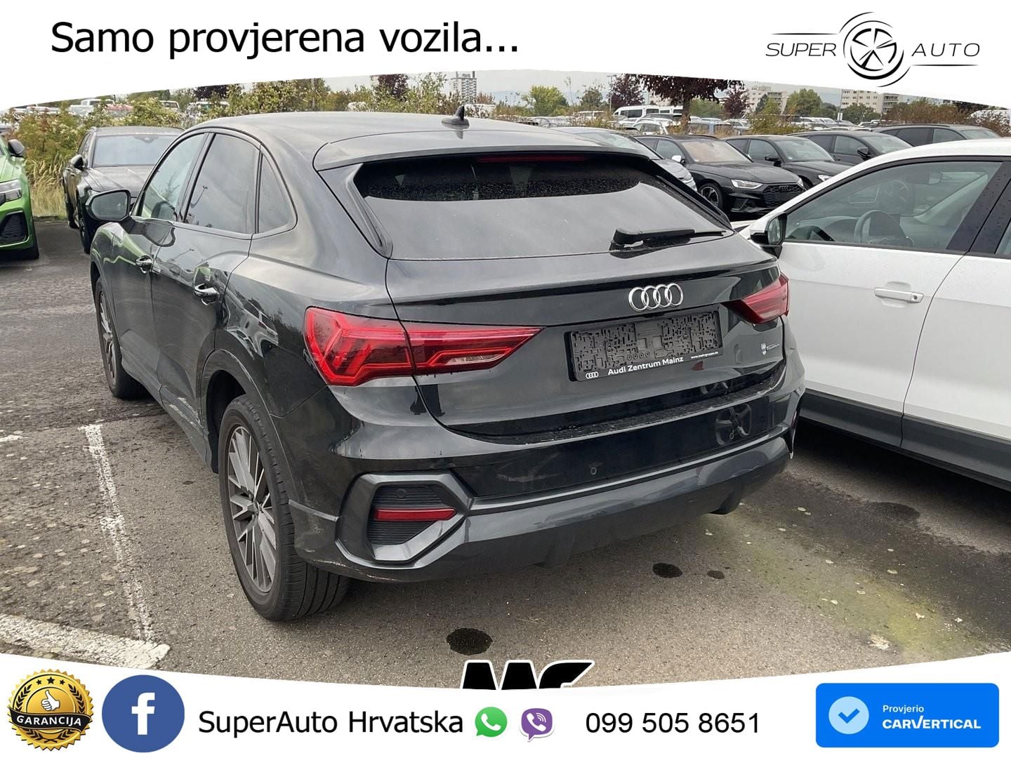 Audi Q3 Sportback 40 TFSI (190 KS) quattro S tronic LED+GR SJED+ACC
