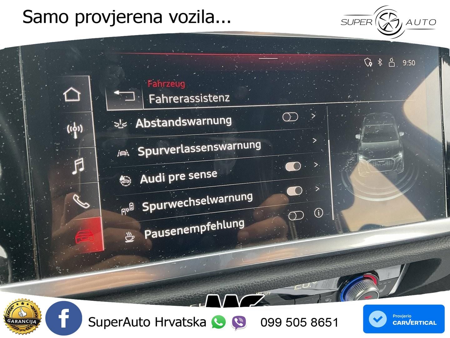 Audi Q3 Sportback 40 TFSI (190 KS) quattro S tronic LED+GR SJED+ACC