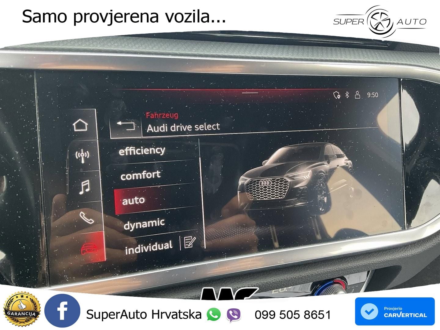 Audi Q3 Sportback 40 TFSI (190 KS) quattro S tronic LED+GR SJED+ACC