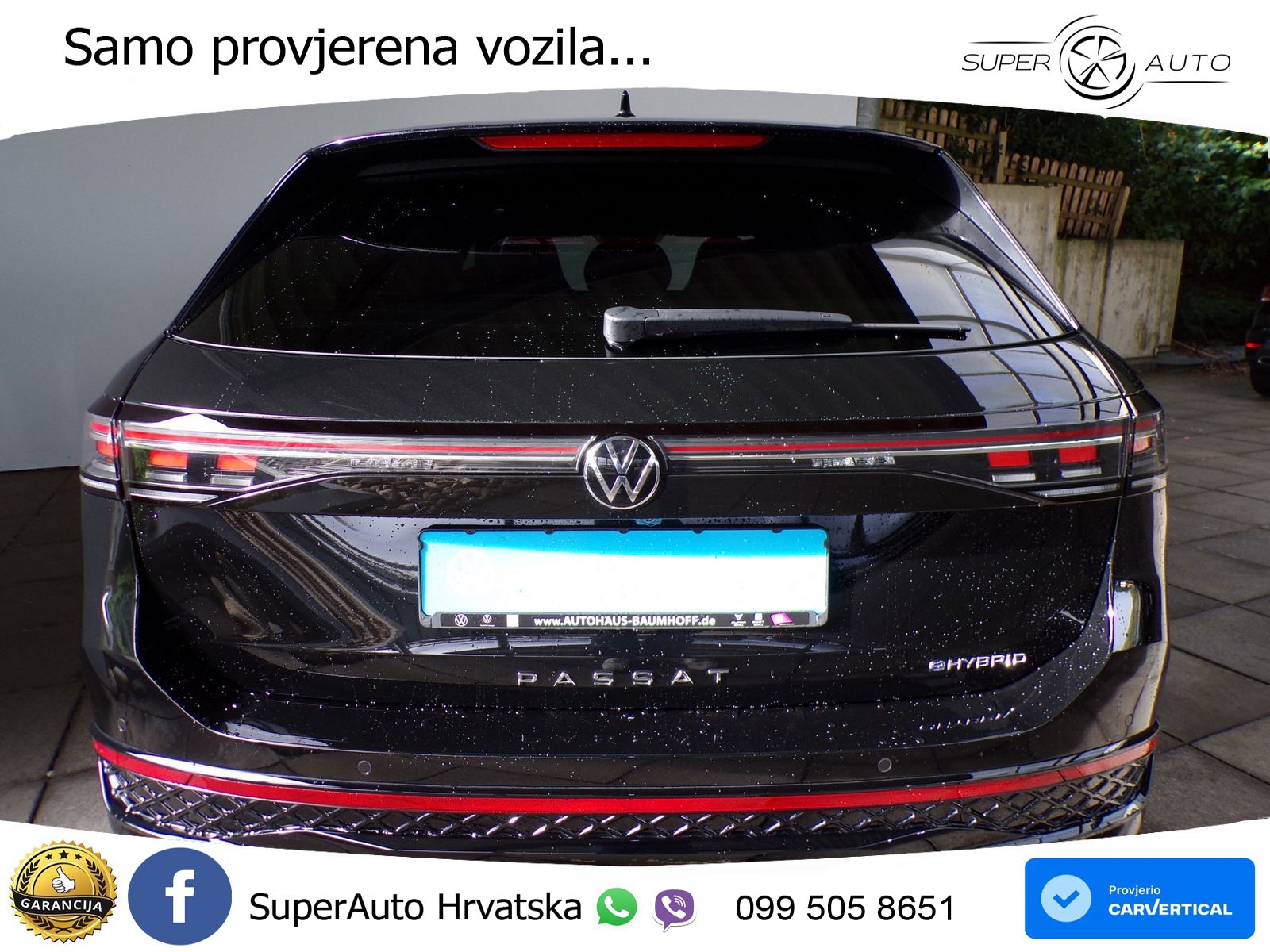 Volkswagen Passat Variant 1.5 TSI (204 KS) eHybrid DSG R-Line LED+GR SJED+ACC