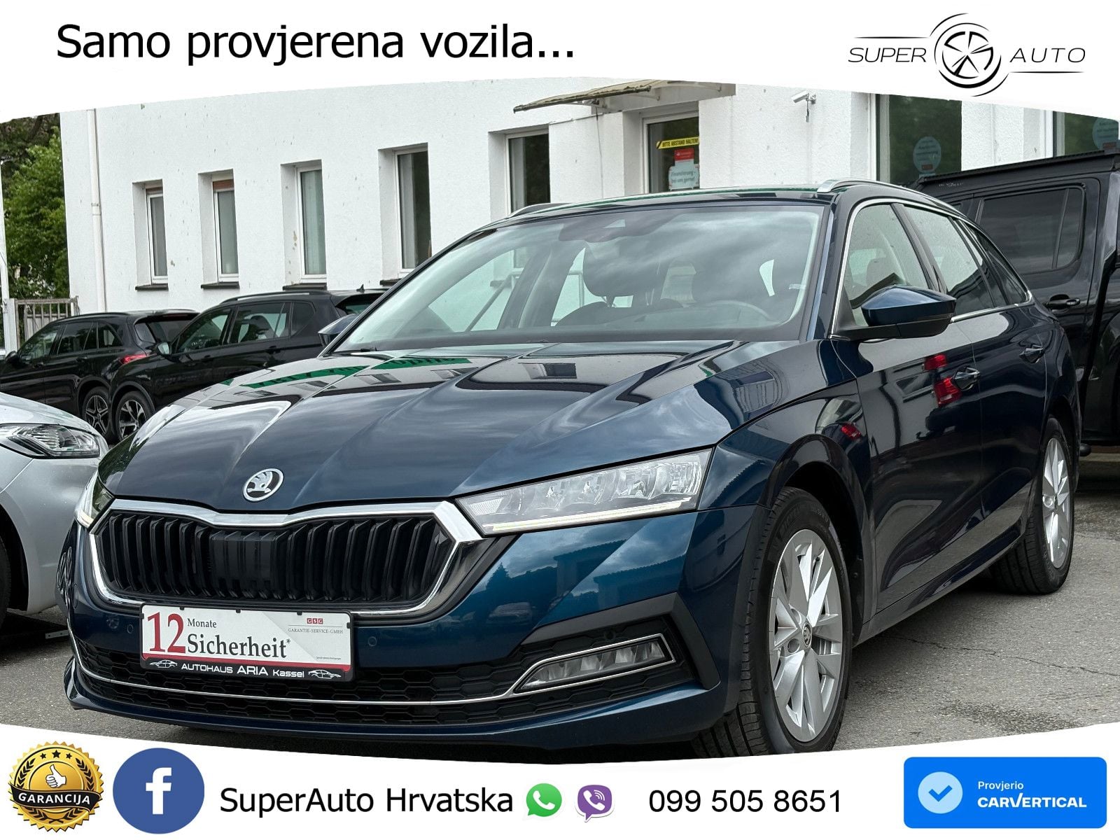 Škoda Octavia Combi 2.0 TDI (150 KS) DSG LED+GR SJED+ACC