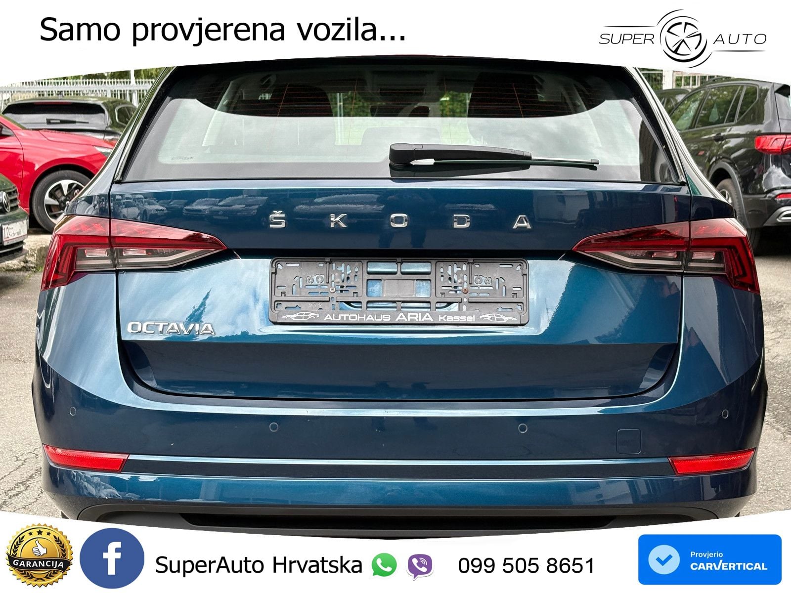 Škoda Octavia Combi 2.0 TDI (150 KS) DSG LED+GR SJED+ACC