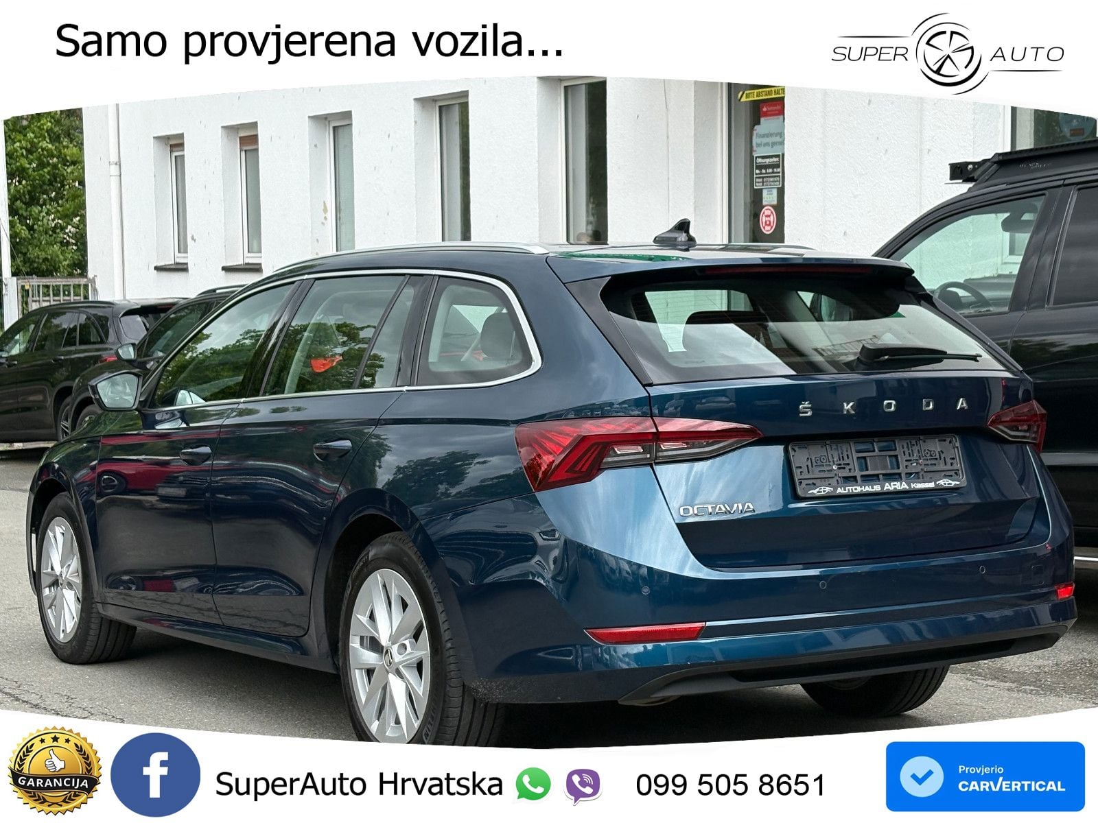 Škoda Octavia Combi 2.0 TDI (150 KS) DSG LED+GR SJED+ACC