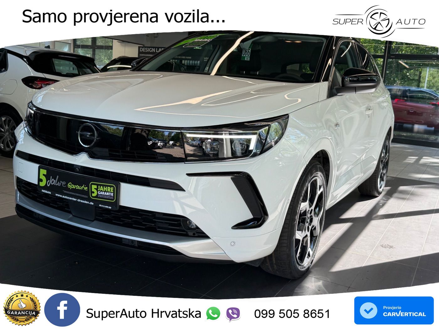 Opel Grandland 1.2i Turbo (130 KS) Automatic Ultimate LED+ACC