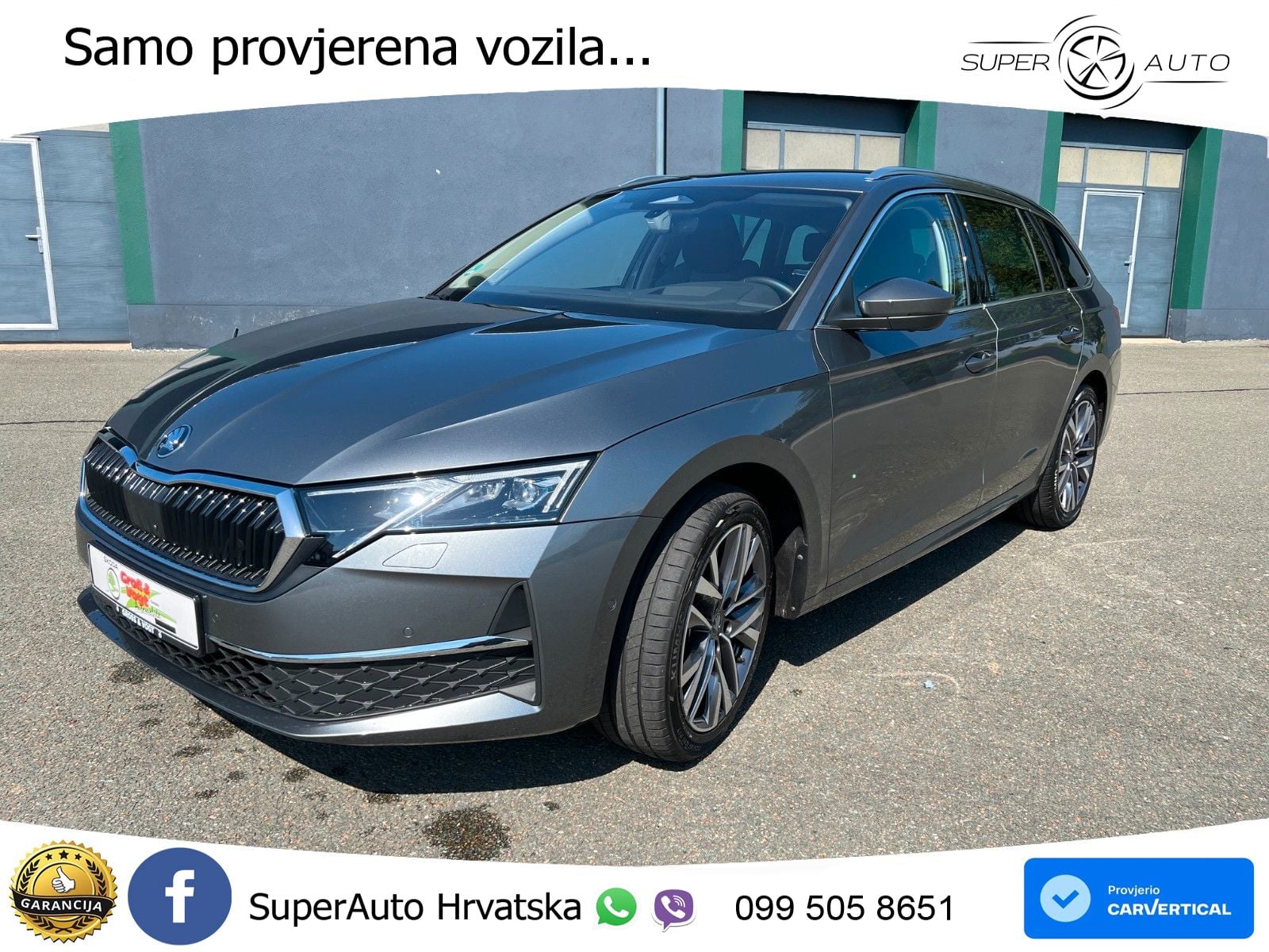 Škoda Octavia Combi 1.5 TSI (150 KS) DSG LED+GR SJED+ACC