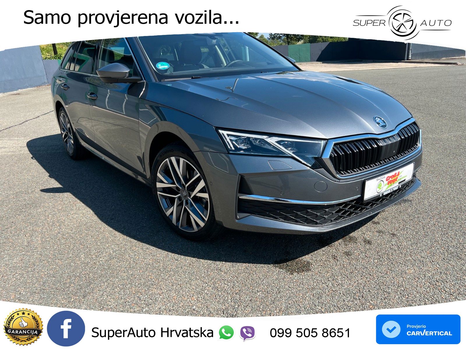 Škoda Octavia Combi 1.5 TSI (150 KS) DSG LED+GR SJED+ACC