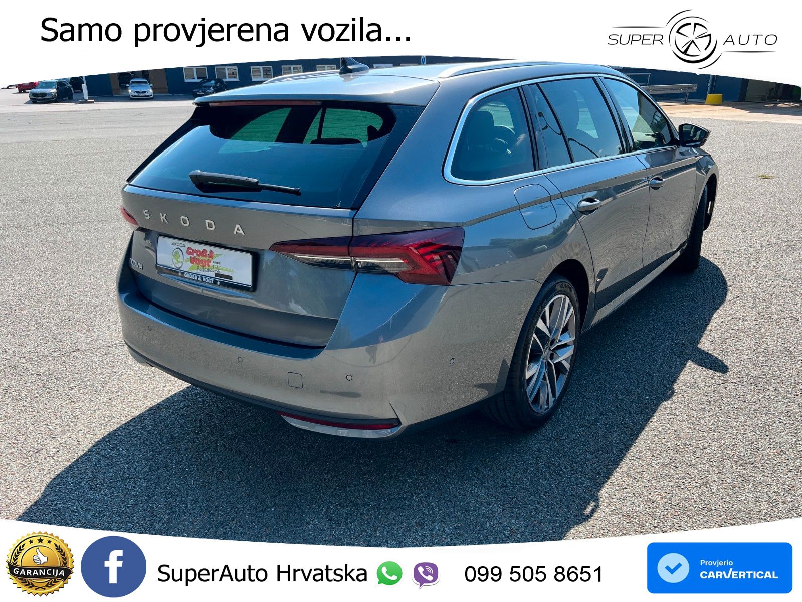 Škoda Octavia Combi 1.5 TSI (150 KS) DSG LED+GR SJED+ACC