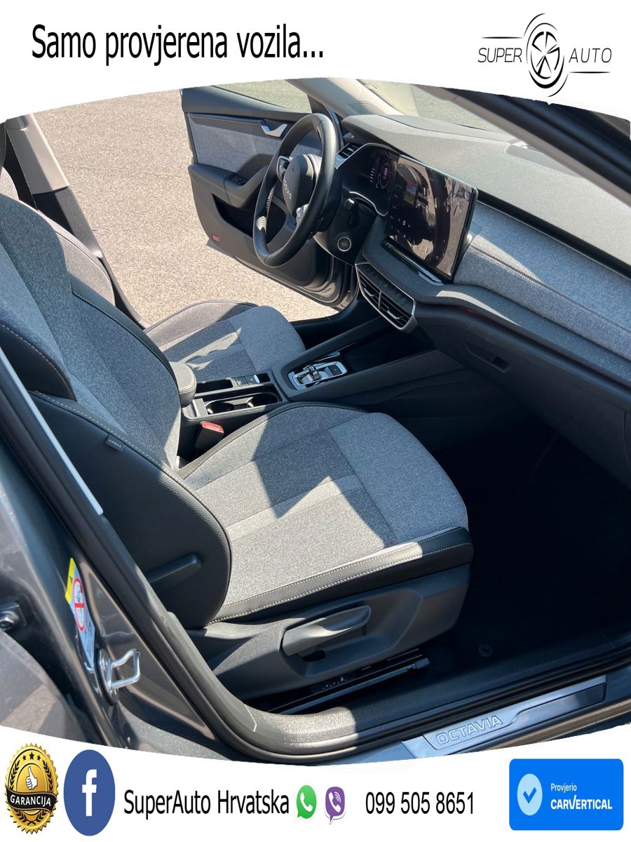 Škoda Octavia Combi 1.5 TSI (150 KS) DSG LED+GR SJED+ACC