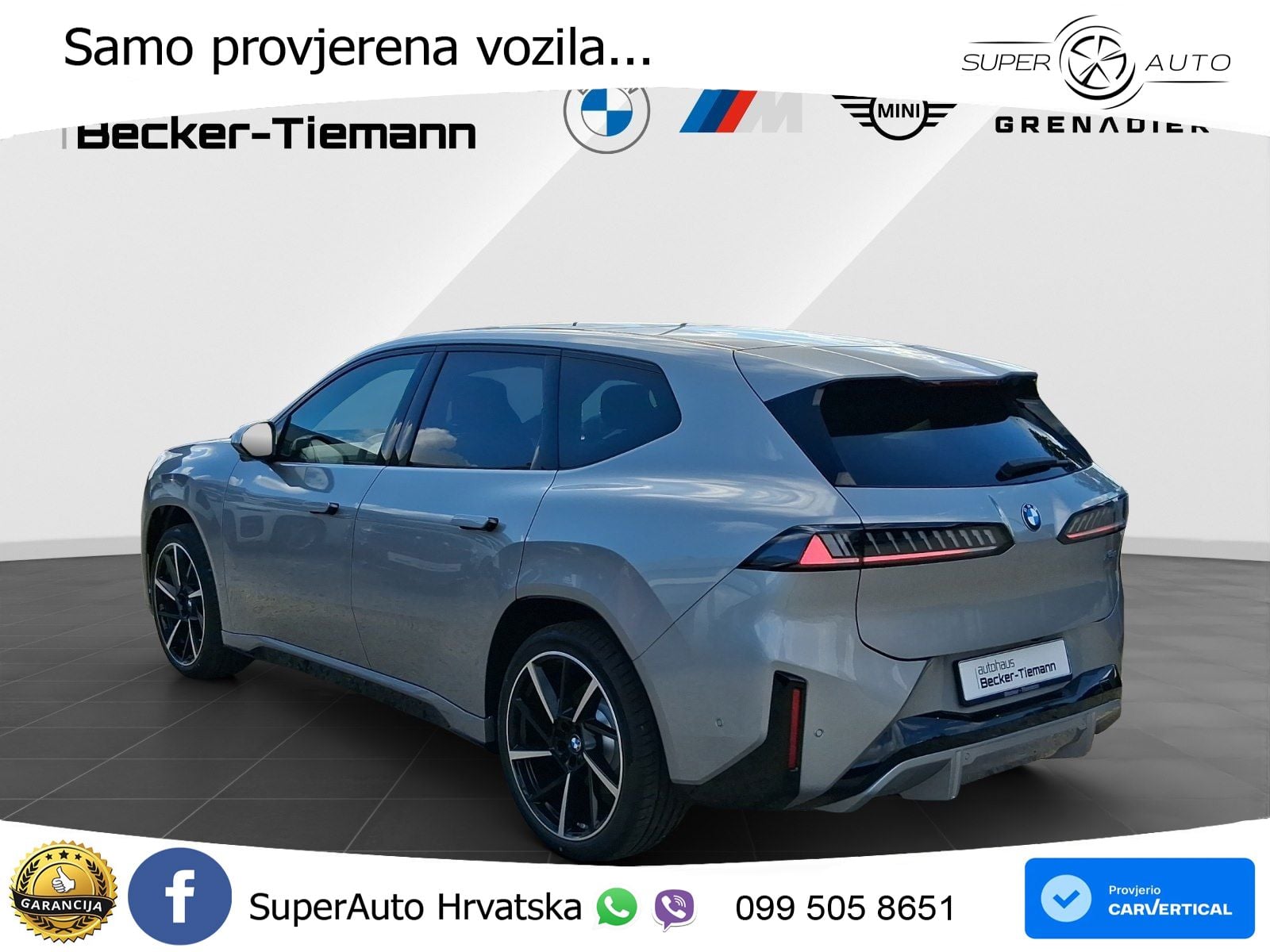 BMW iX3 40 82.6 kWh (320 KS) ACC+HEAD+GR SJED+360+PANO