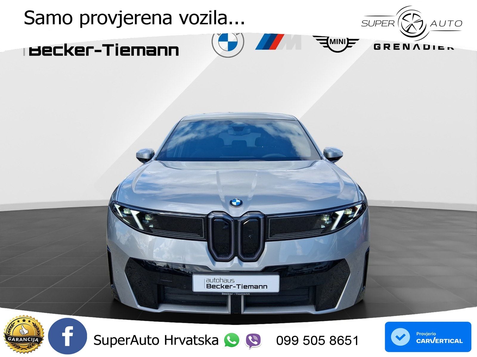 BMW iX3 40 82.6 kWh (320 KS) ACC+HEAD+GR SJED+360+PANO