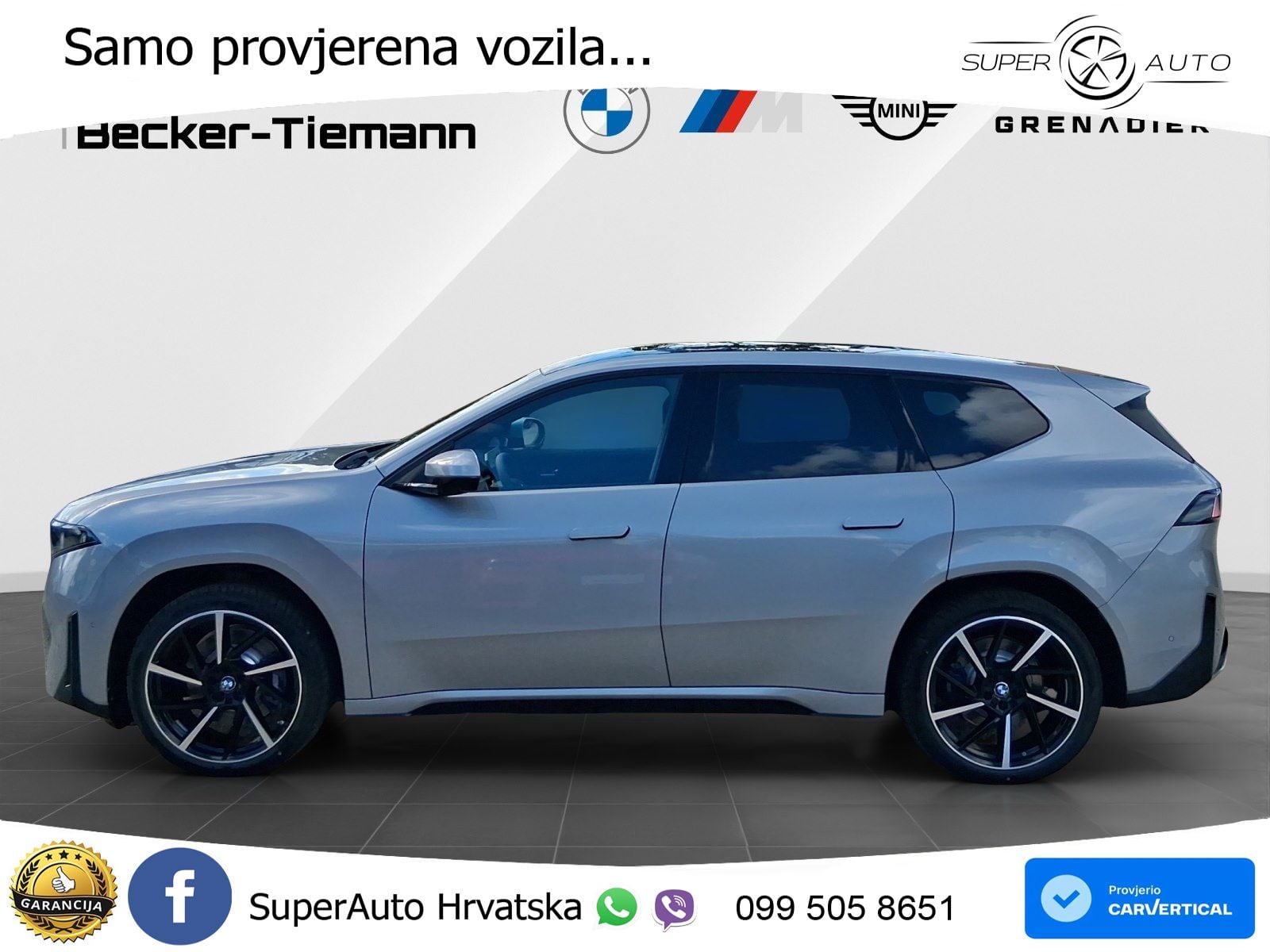 BMW iX3 40 82.6 kWh (320 KS) ACC+HEAD+GR SJED+360+PANO
